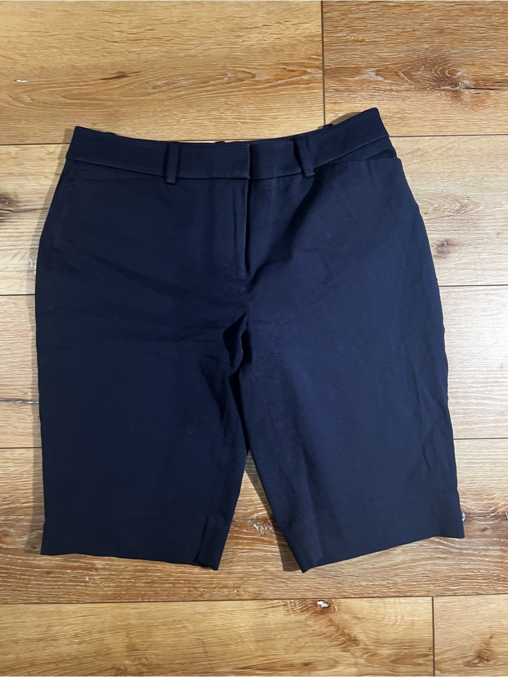 White House Black Market Blue Bermuda Shorts - Tailored